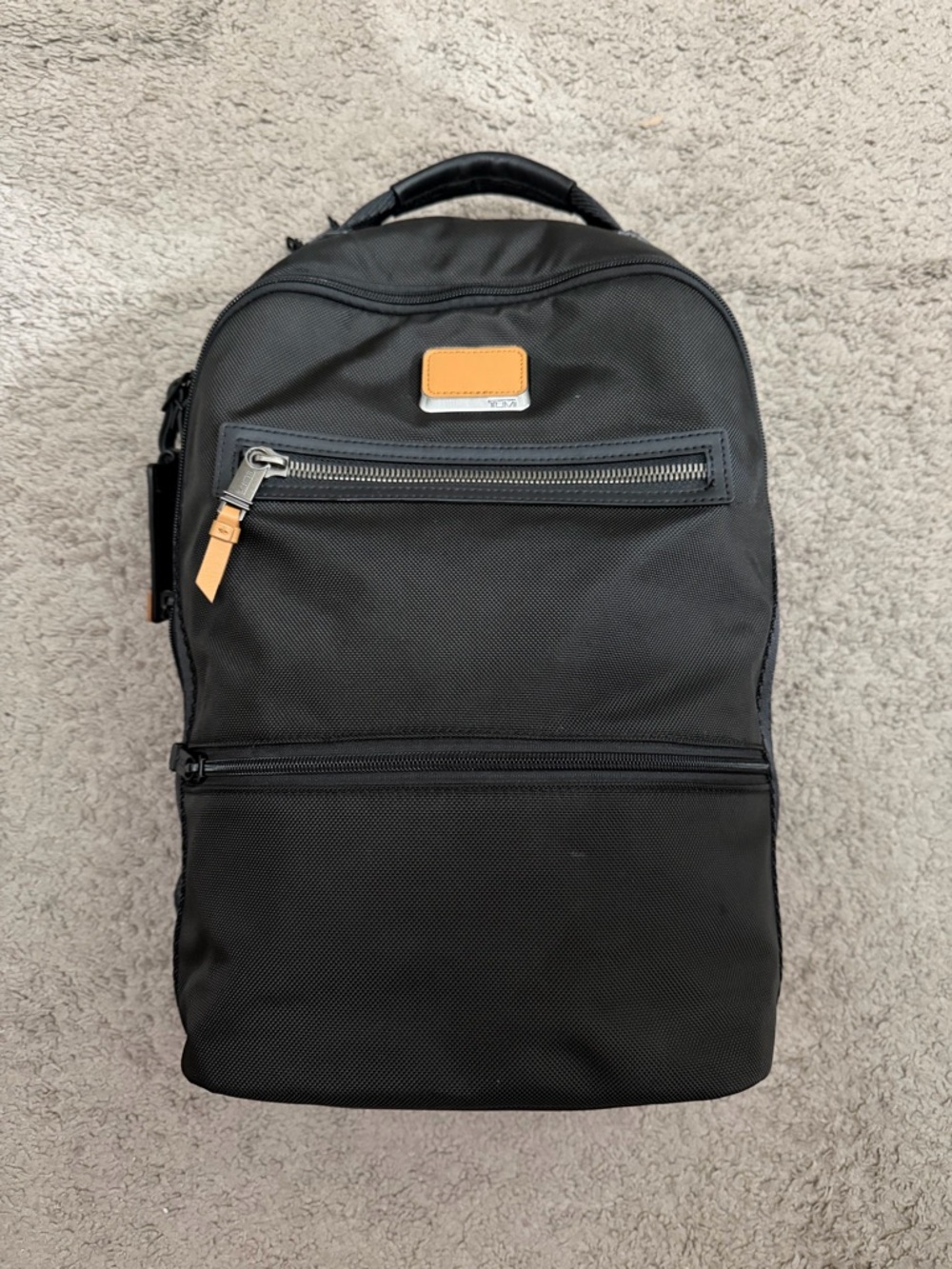 Tumi Alpha Bravo Search Backpack Black with Tan